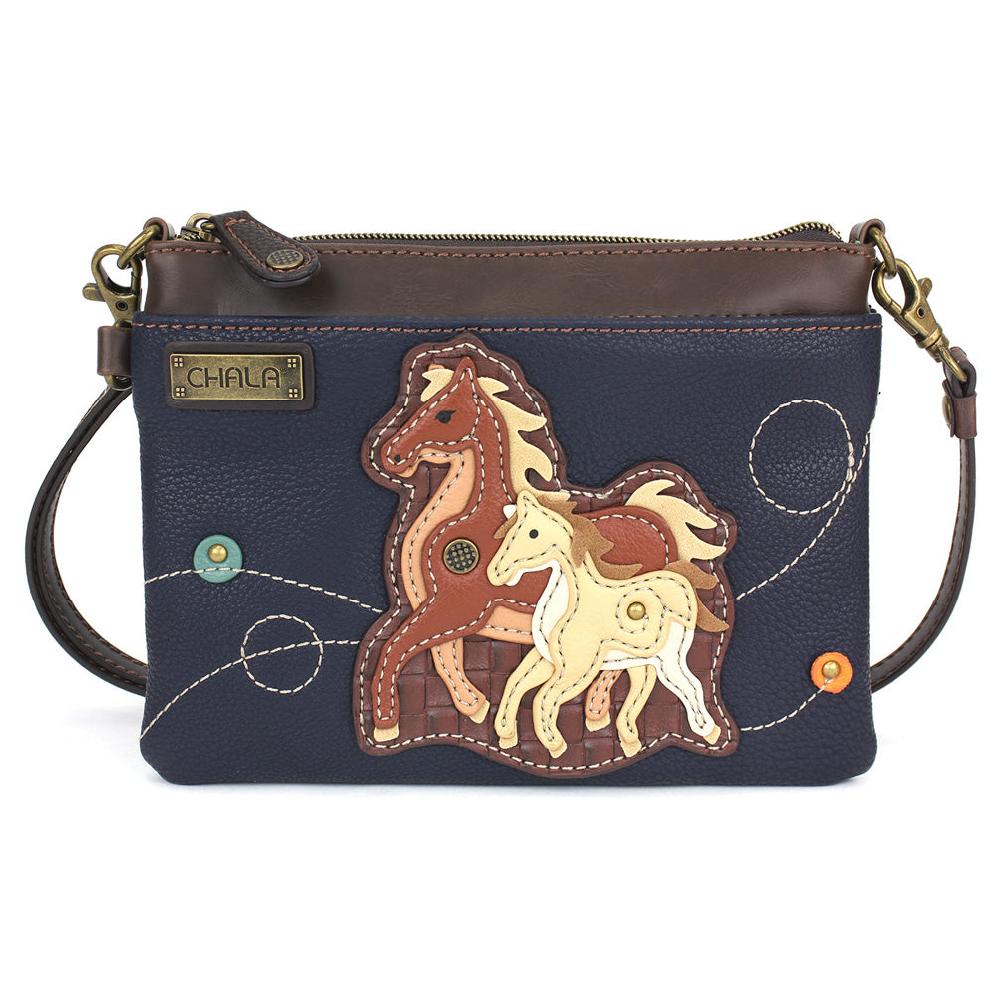chala Mini Crossbody - Horse Family