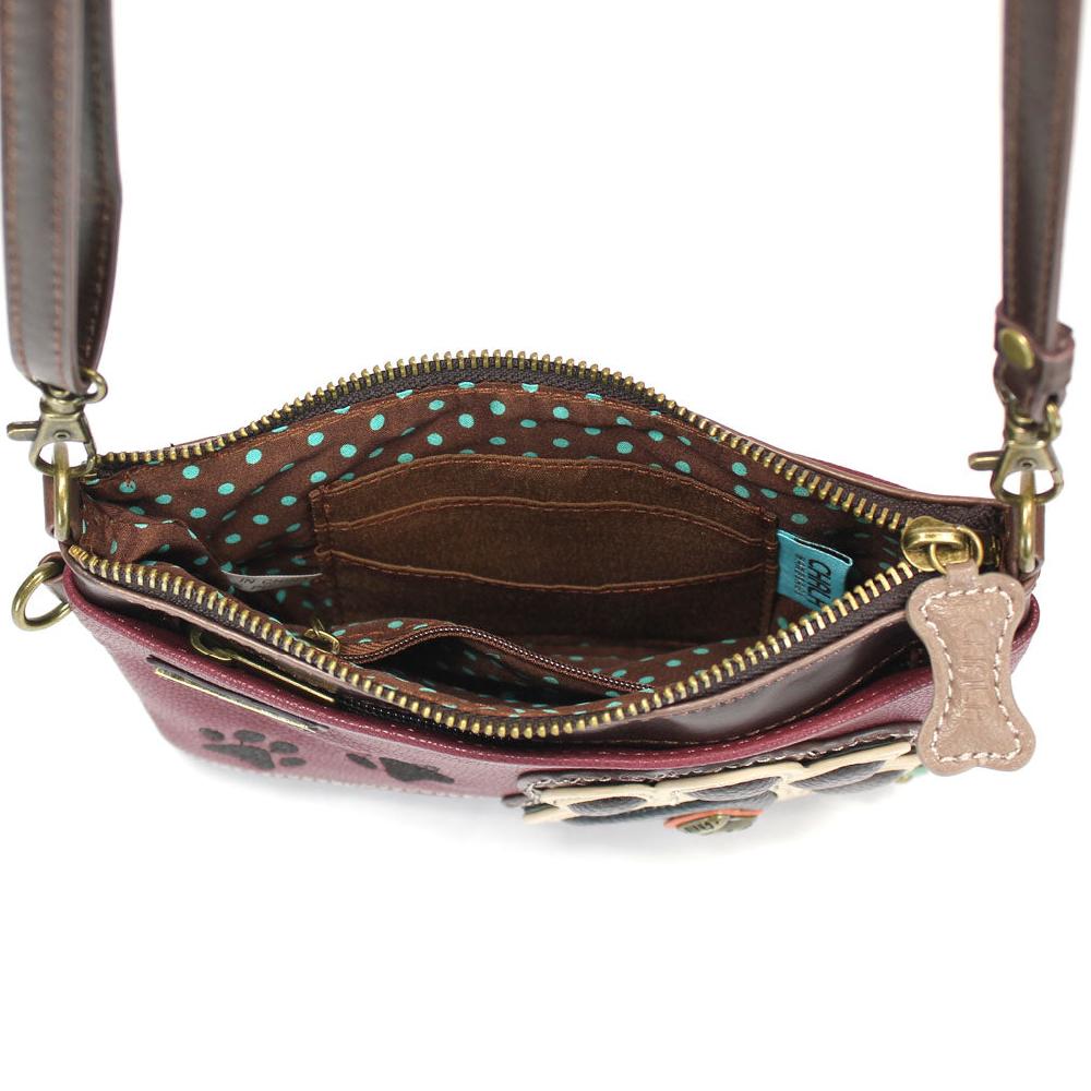 Chala Mini Crossbody - Ivory Pawprint