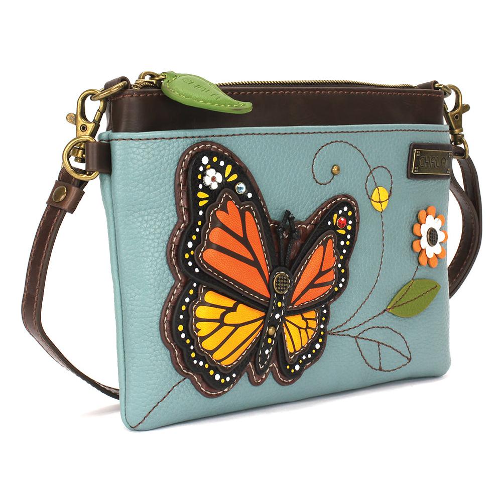 Chala Mini Crossbody - Monarch Butterfly