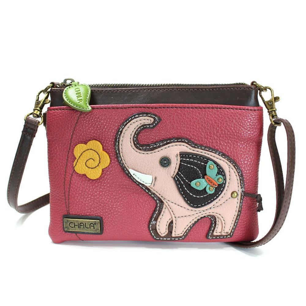 chala Mini Crossbody - Pink Elephant