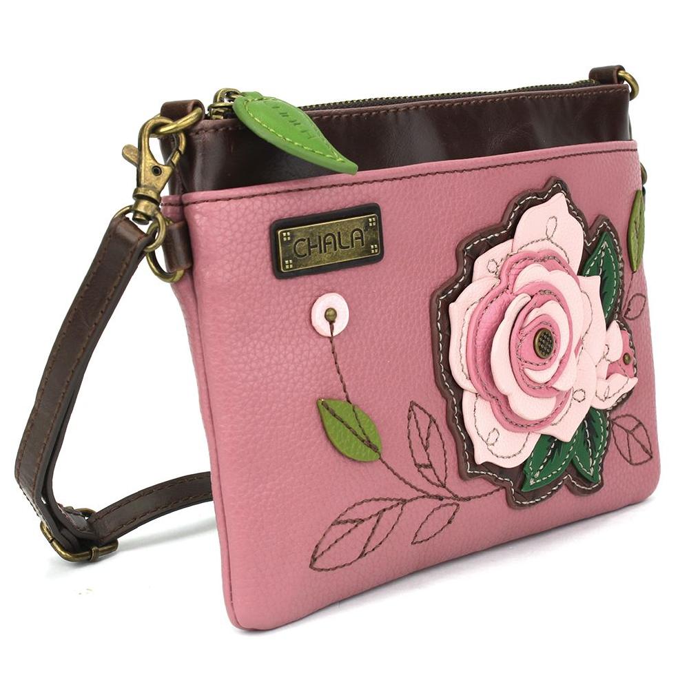 Chala Mini Crossbody - Pink Rose