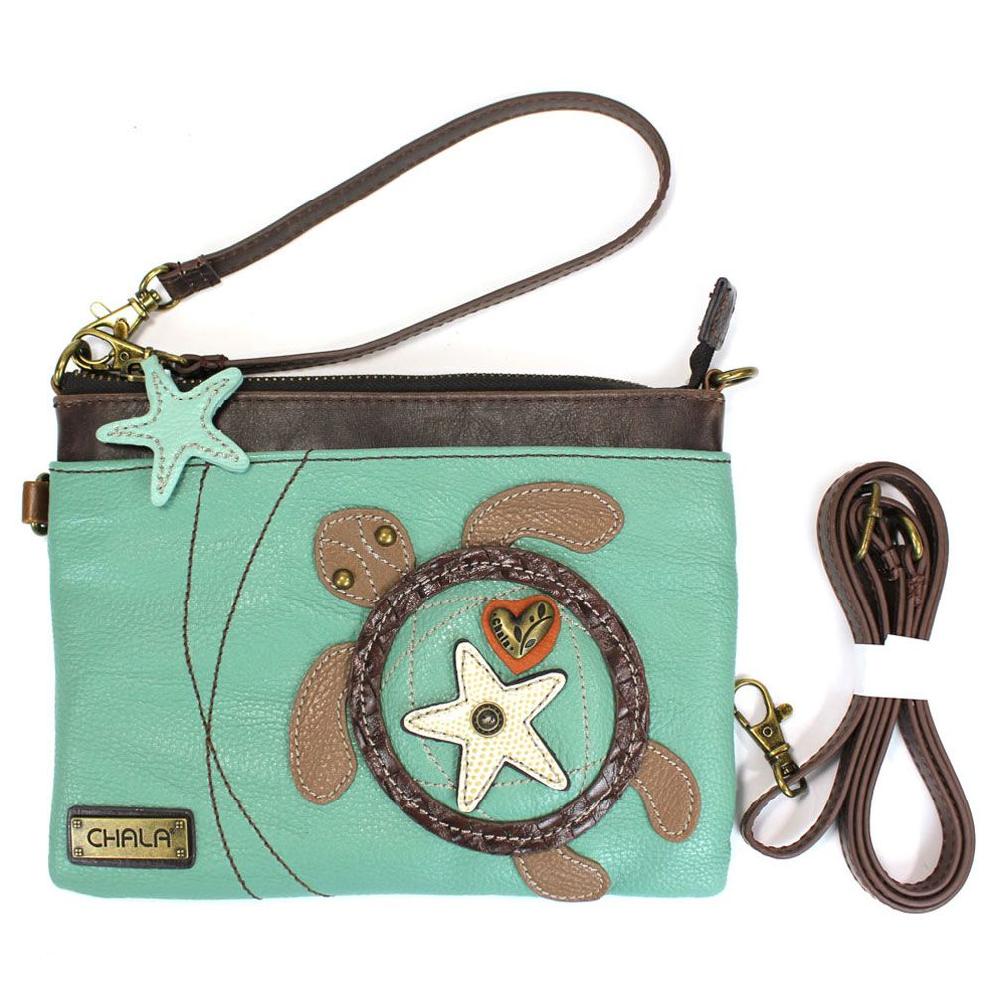 Chala Mini Crossbody - Sea Turtle (Teal)