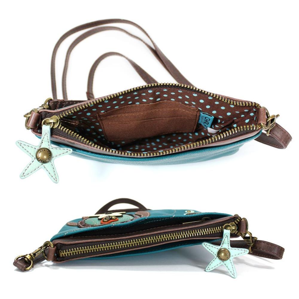 Chala Mini Crossbody - Sea Turtle (Turquoise)