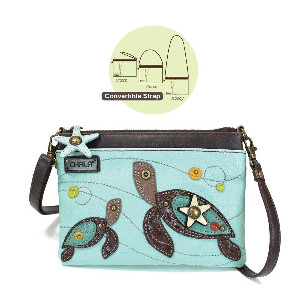 chala Mini Crossbody - Two Turtles