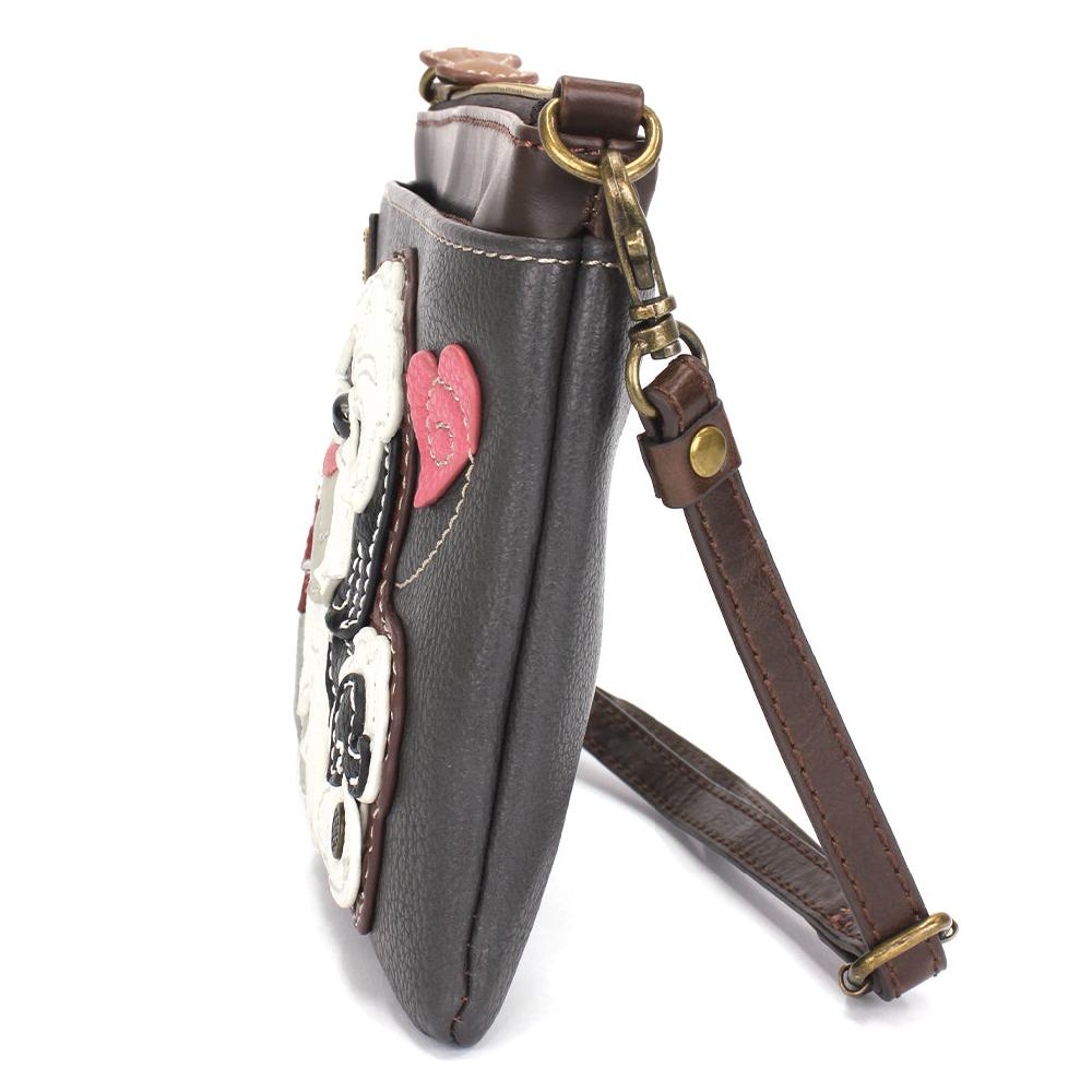 Chala Mini Crossbody - White Shih Tzu