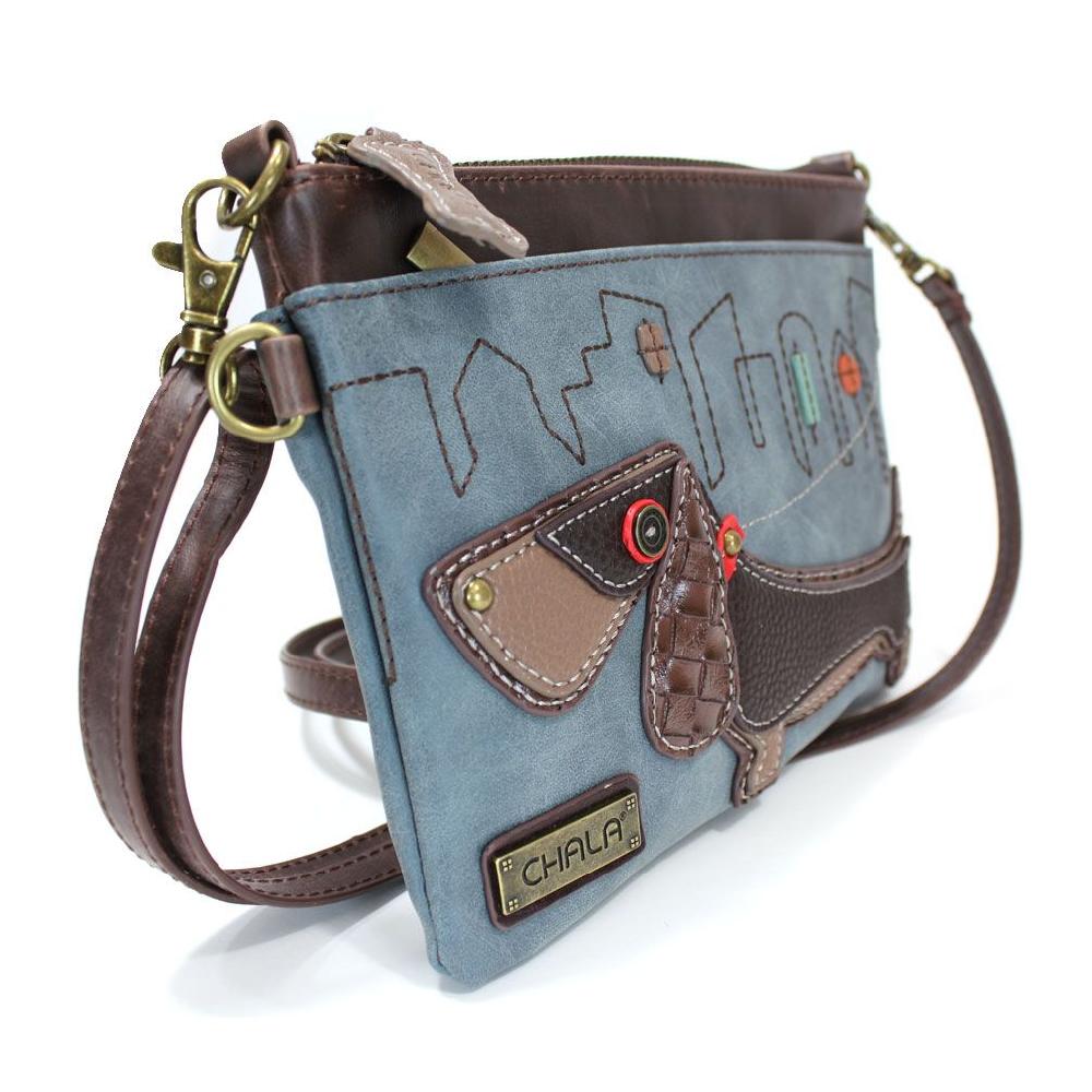 Chala Mini Crossbody - Wiener Dog (Indigo)