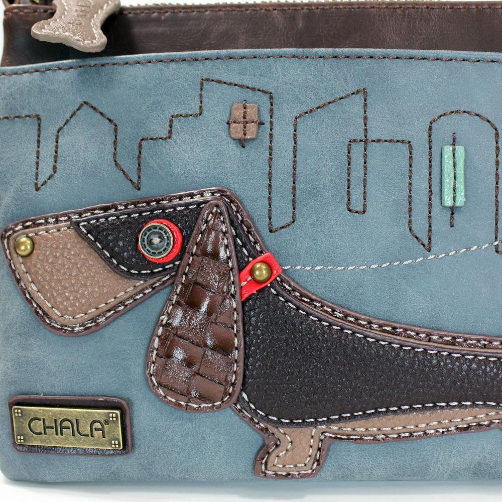 Chala Mini Crossbody - Wiener Dog (Indigo)