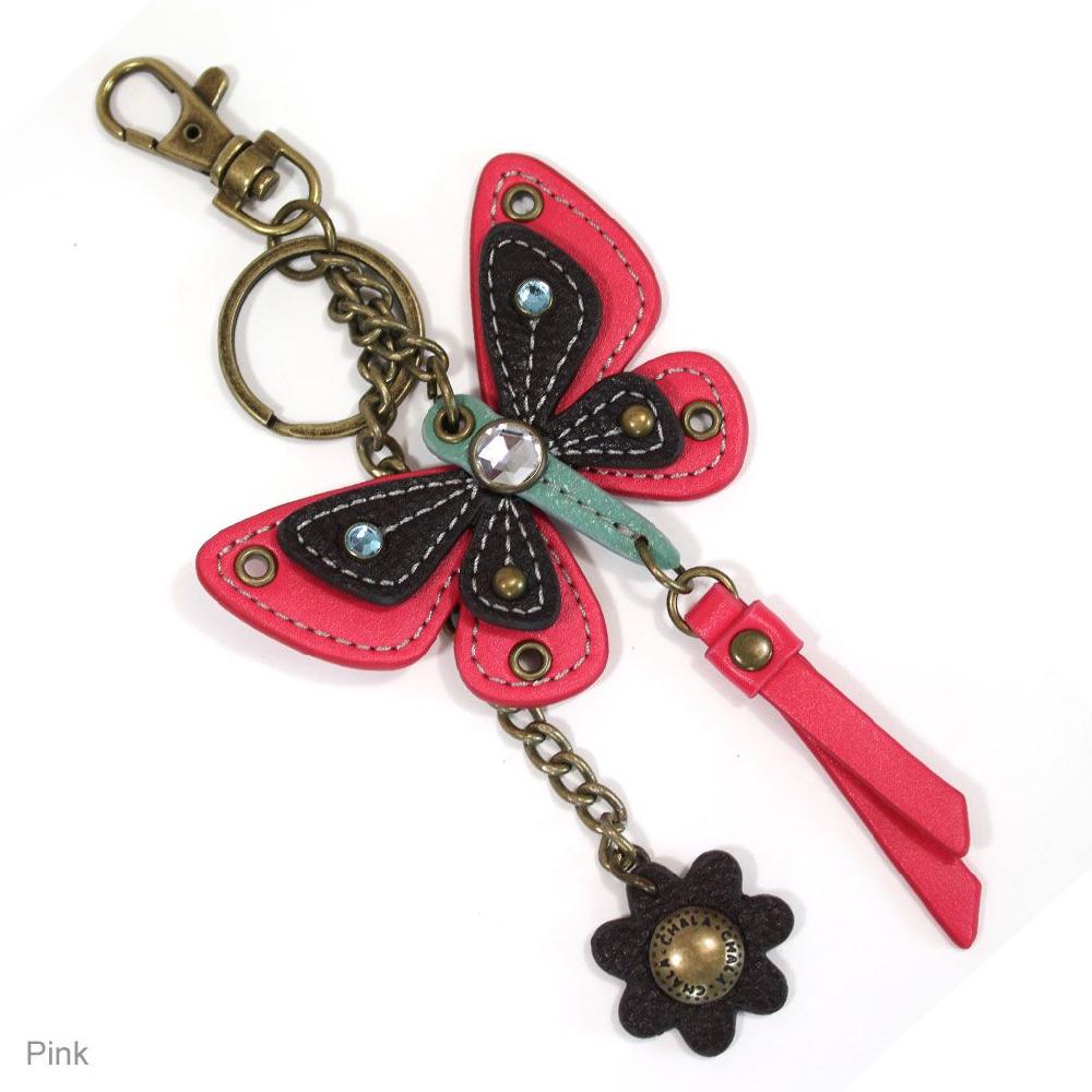 chala Mini Keychain - Butterfly - Pink