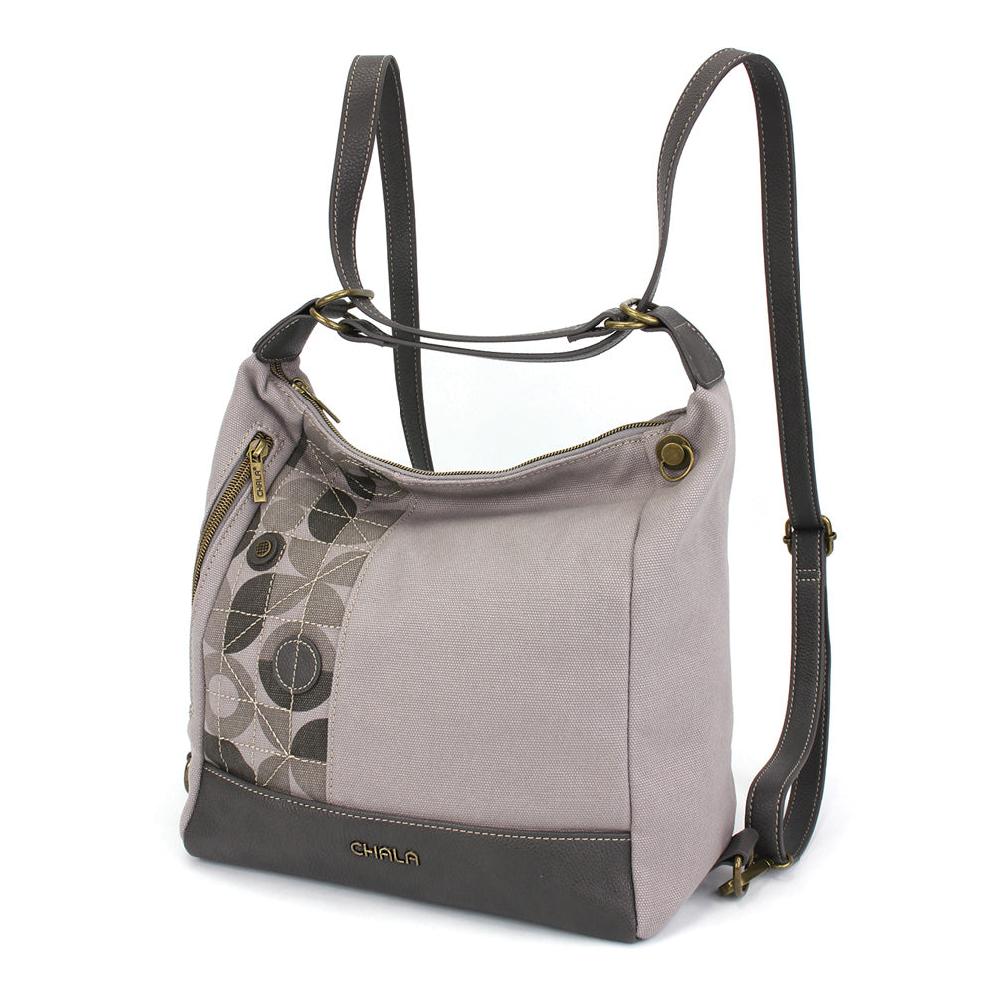 chala Retro Convertible Purse - Gray