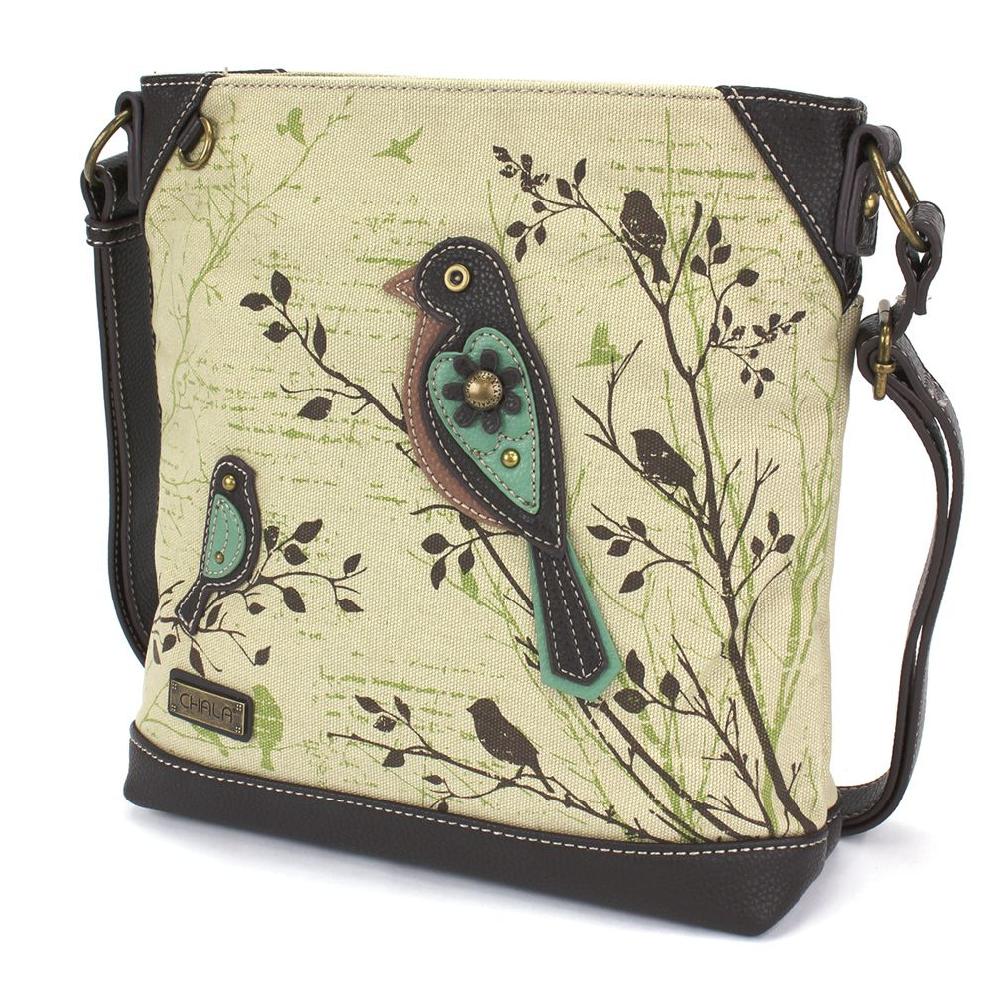 chala Safari Canvas Crossbody - Bird