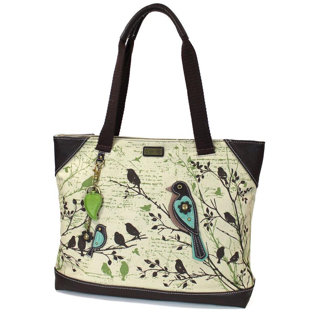 chala Safari Canvas Tote - Bird