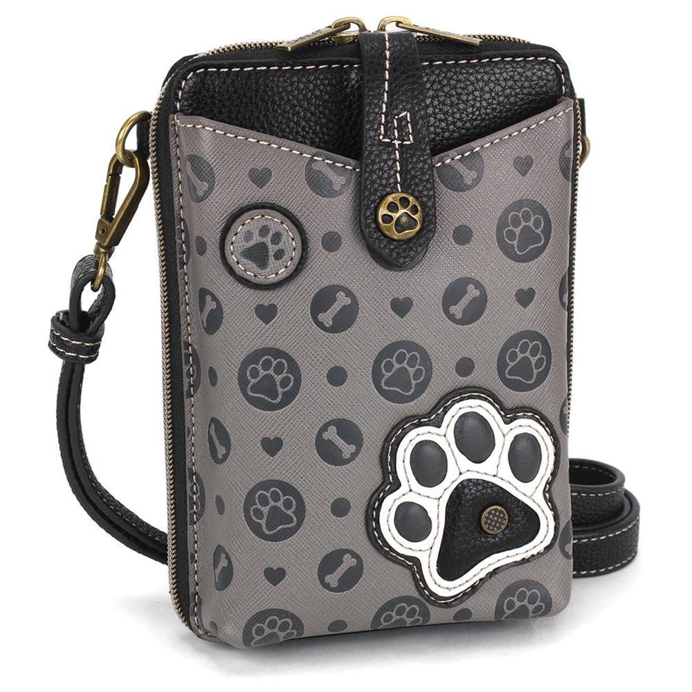 chala Snap Crossbody - Paw Print