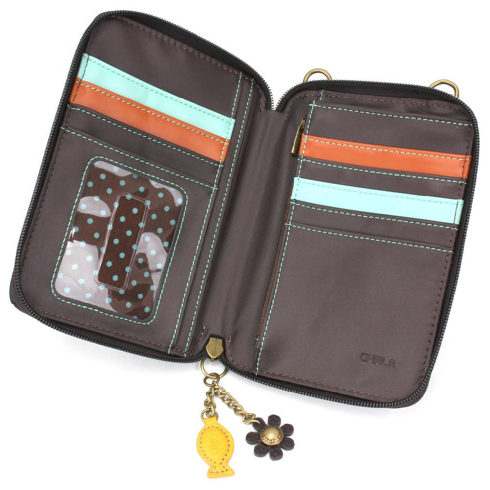 Chala Wallet Xbody - Gray Tabby Cat