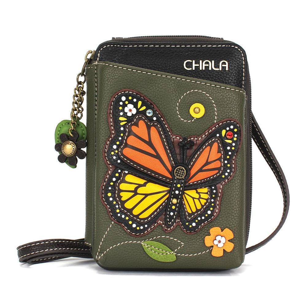 chala Wallet Xbody - Monarch Butterfly