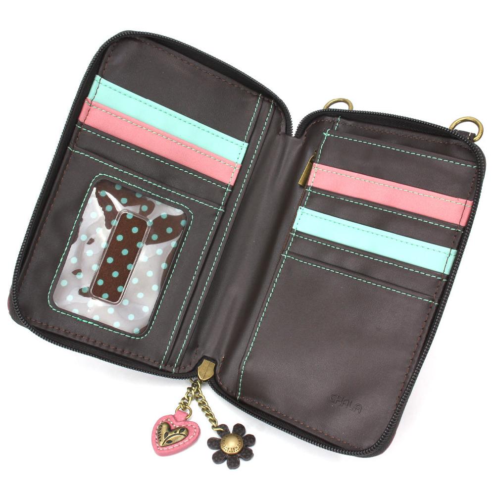 Chala Wallet Xbody - Spotted Pink Pig