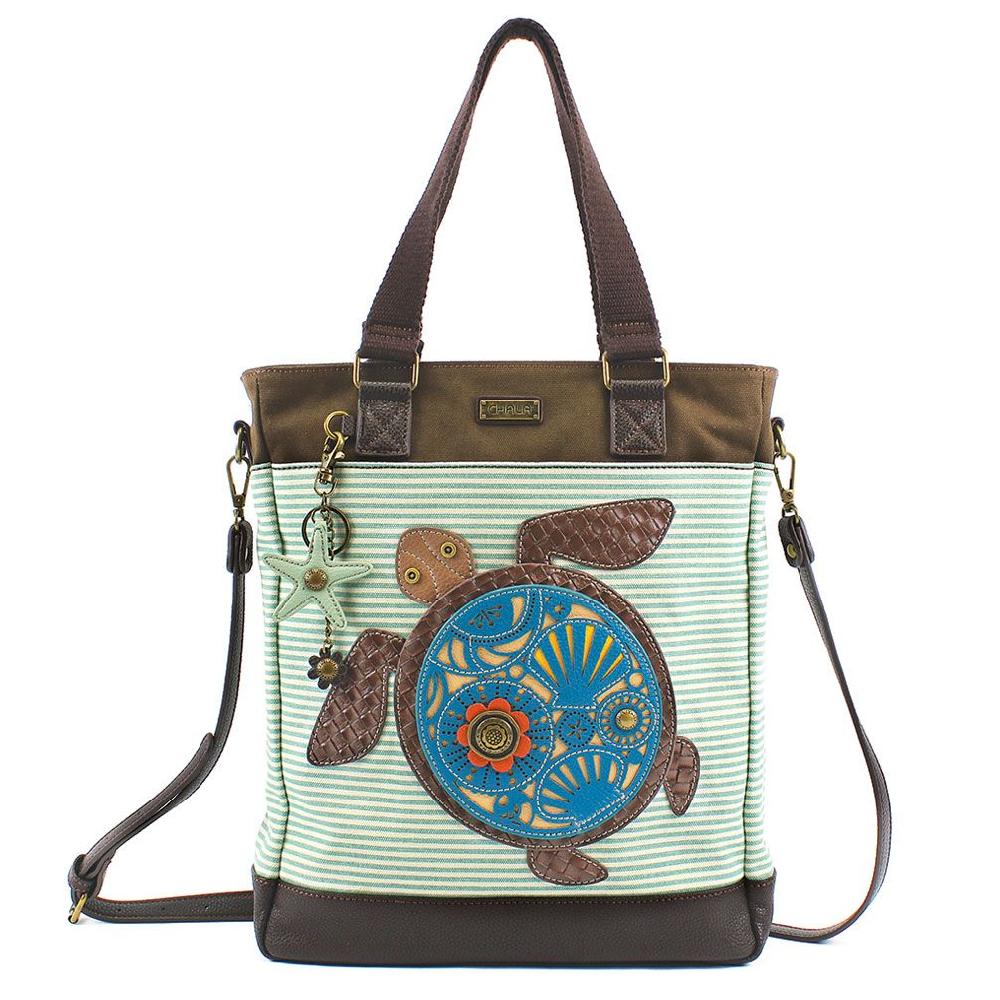 chala Work Tote - Sea Turtle