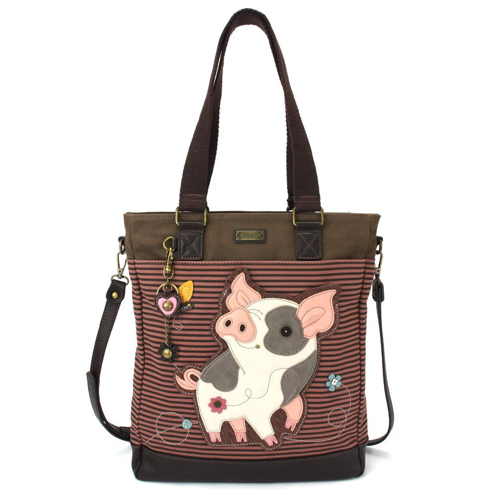 chala Work Tote - Spotted Pig Pink