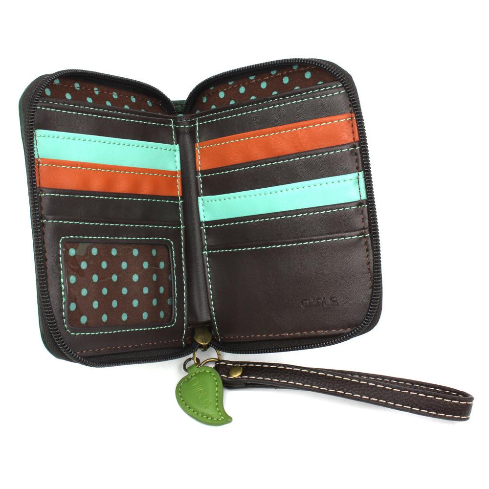 Chala Zip Around Wallet - Avocado
