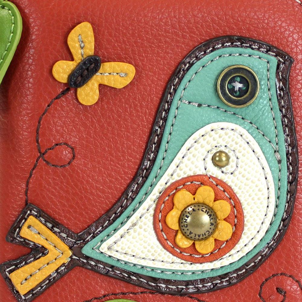 Chala Zip Around Wallet - Bird II