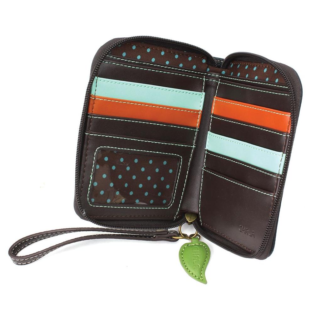 Chala Zip Around Wallet - Cactus