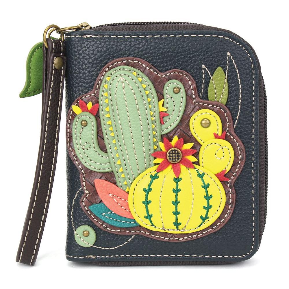 chala Zip Around Wallet - Cactus