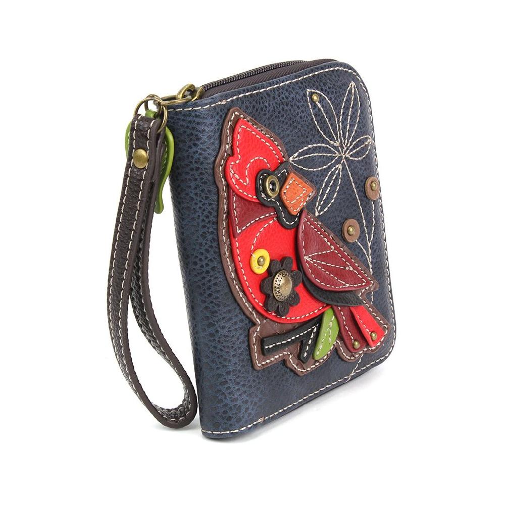 Chala Zip Around Wallet - Cardinal