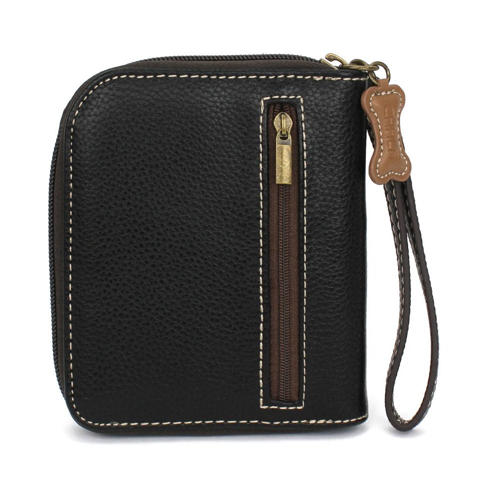Chala Zip Around Wallet - Cocker Black