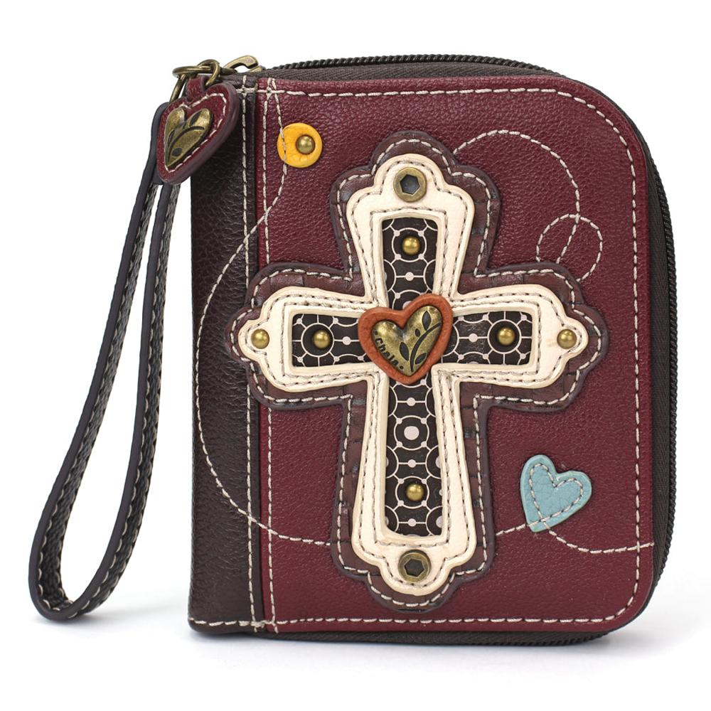 chala Zip Around Wallet - Cross