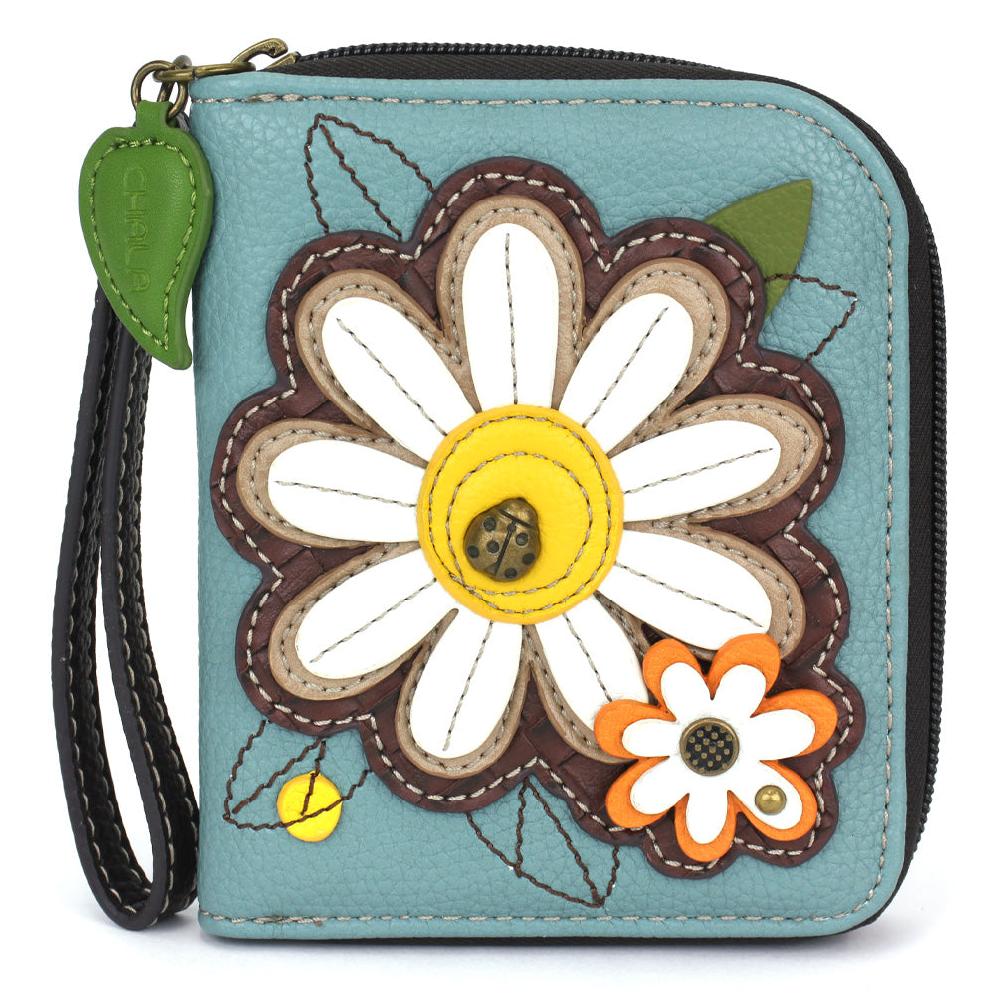 chala Zip Around Wallet - Daisy