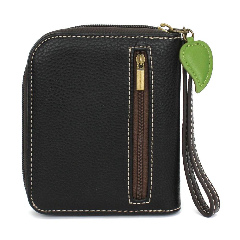 Chala Zip Around Wallet - Dragonfly (Black)