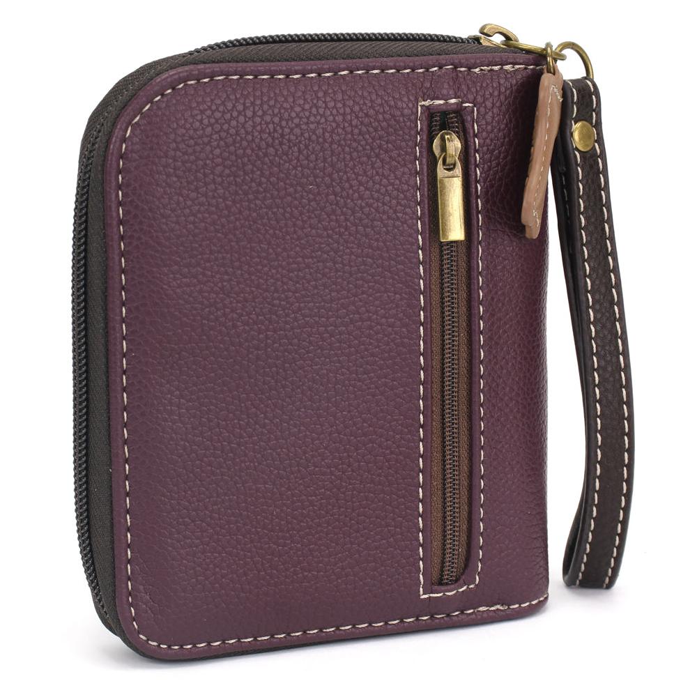 Chala Zip Around Wallet - French Bulldog