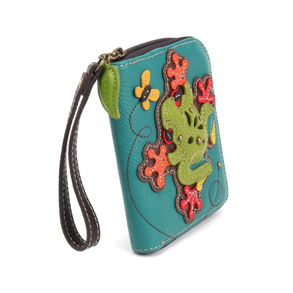 Chala Zip Around Wallet - Frog