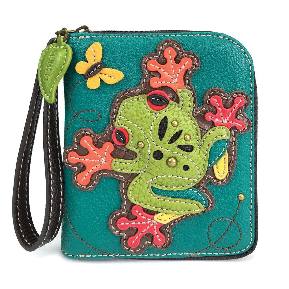 chala Zip Around Wallet - Frog