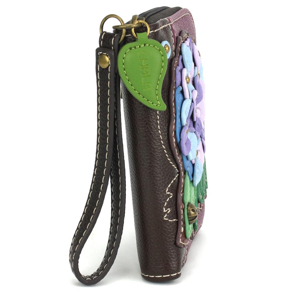 Chala Zip Around Wallet - Hydrangea