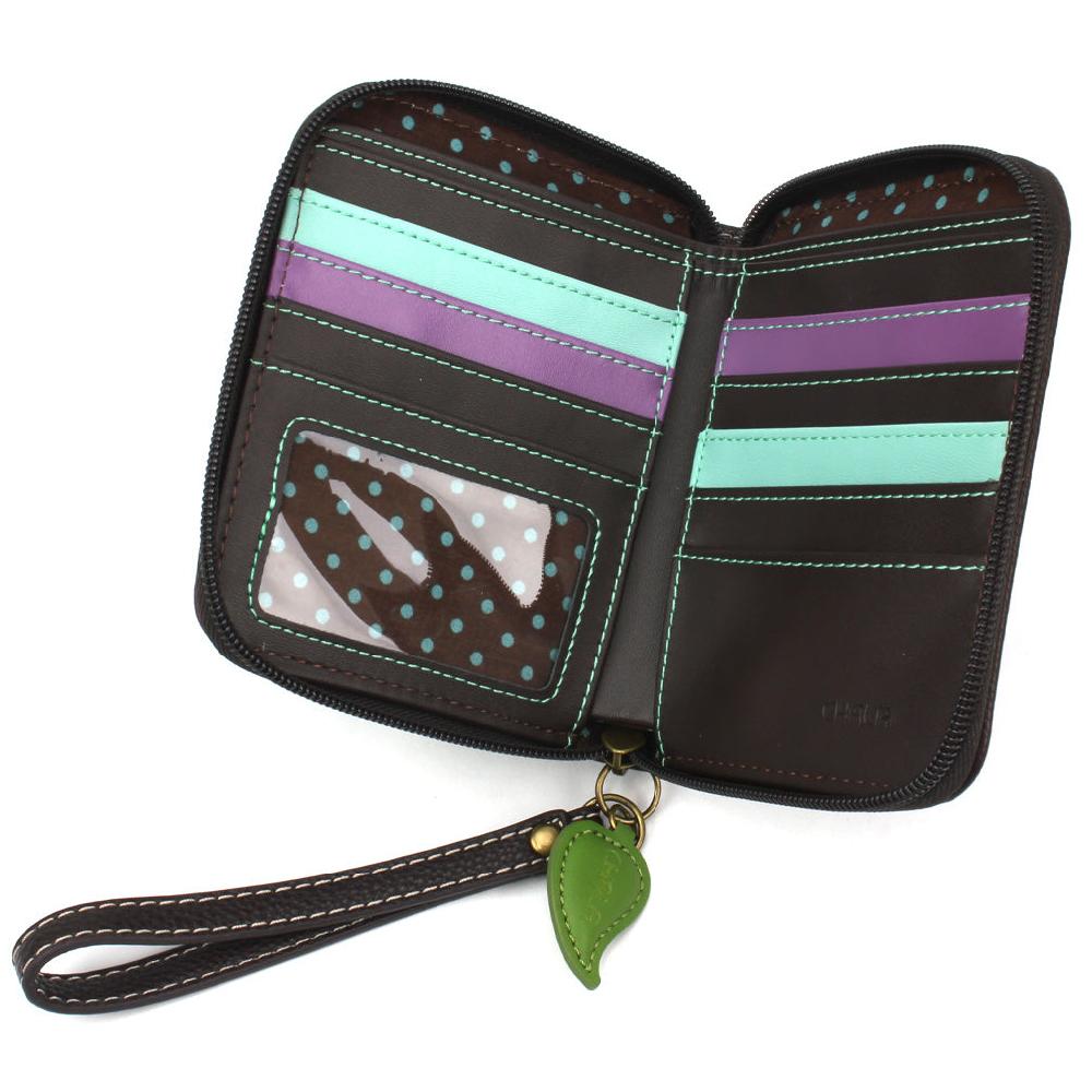 Chala Zip Around Wallet - Hydrangea