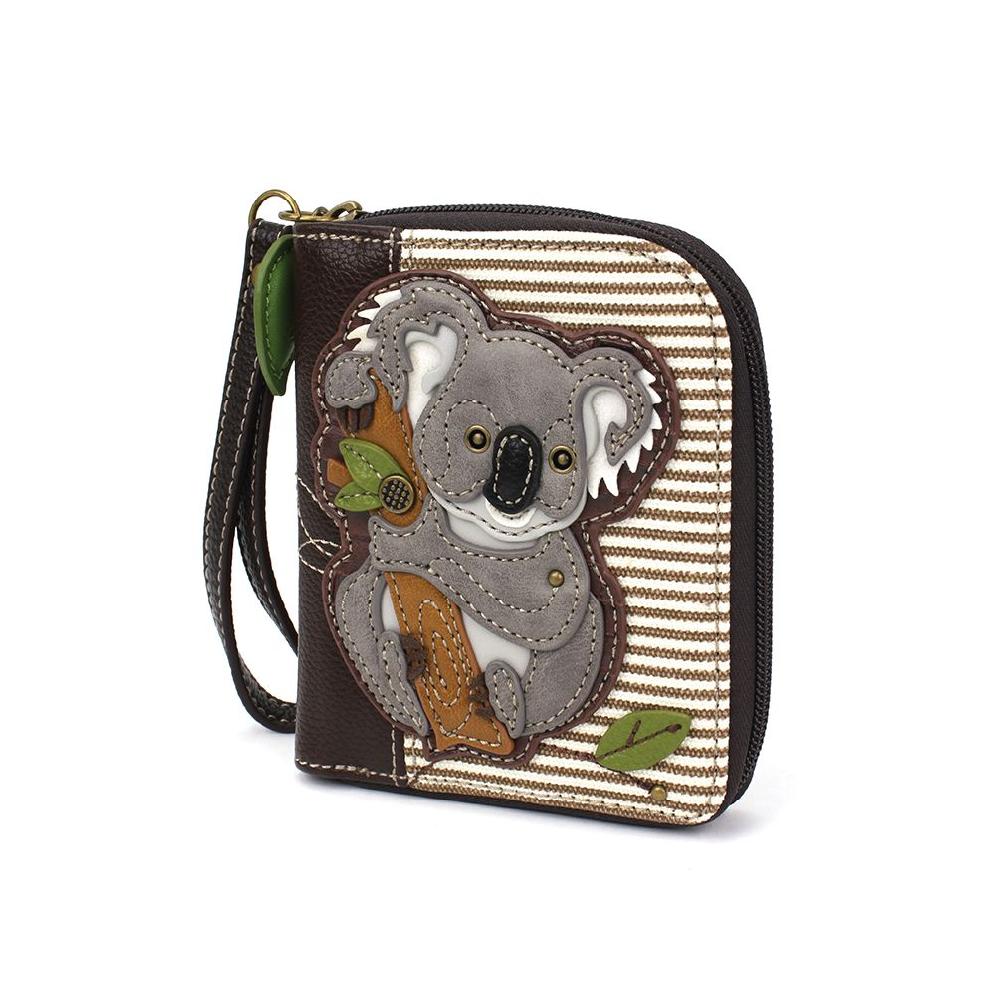 Chala Zip Around Wallet - Koala
