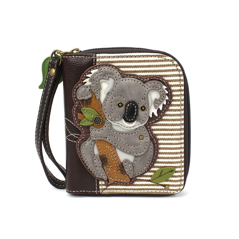 chala Zip Around Wallet - Koala
