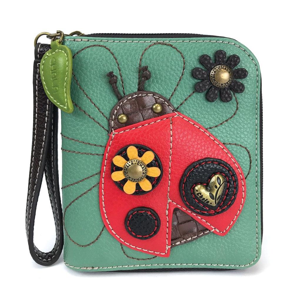 chala Zip Around Wallet - Ladybug