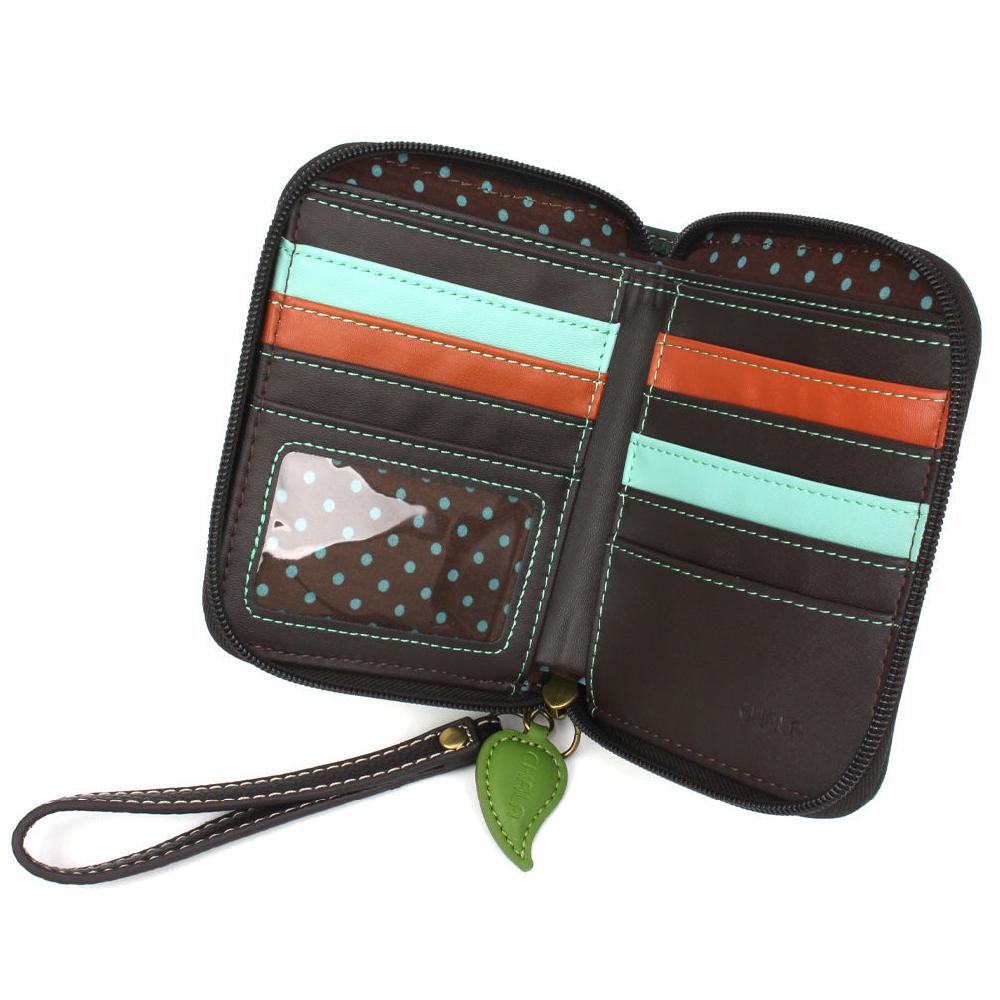 Chala Zip Around Wallet - Lily Frog
