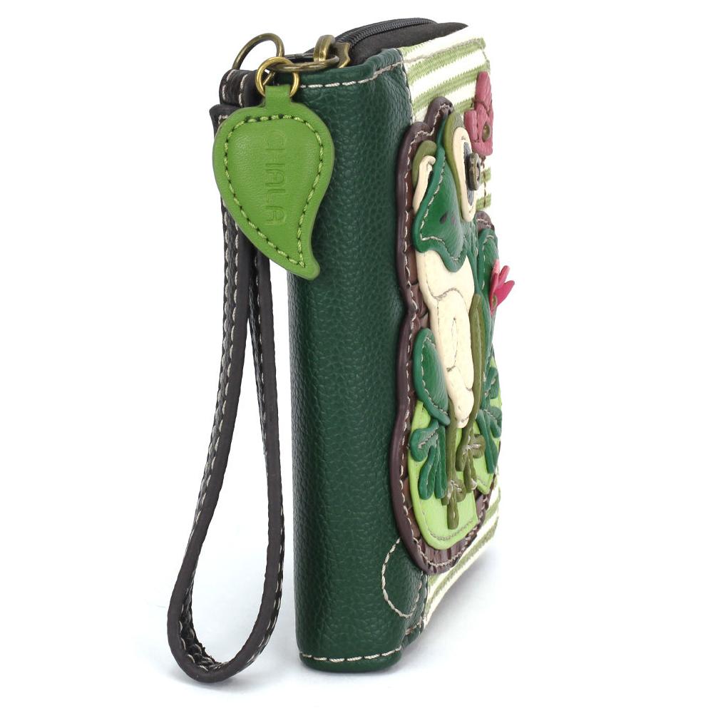 Chala Zip Around Wallet - Lily Frog