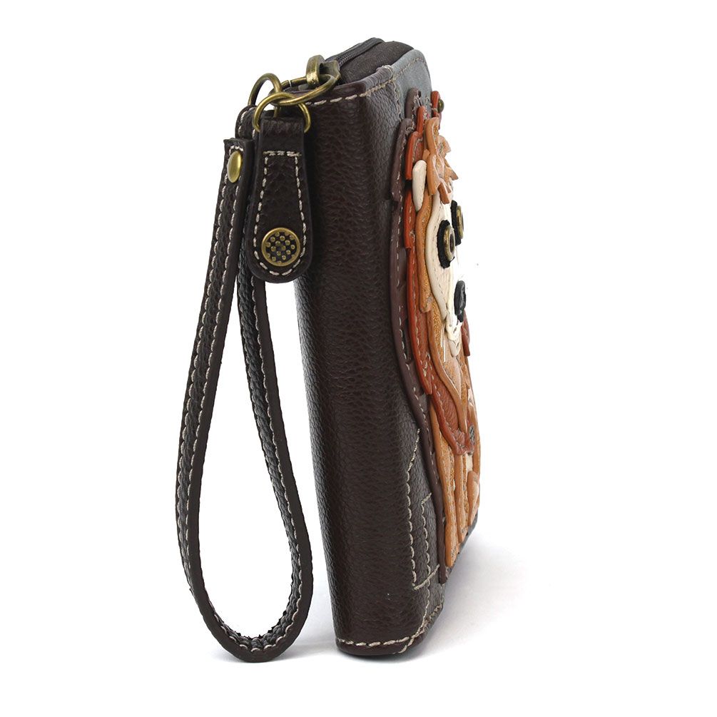 Chala Zip Around Wallet - Lion