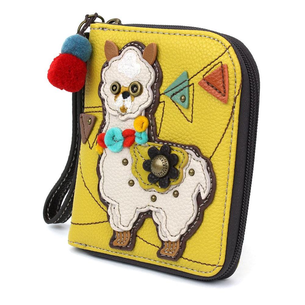 Chala Zip Around Wallet - Llama