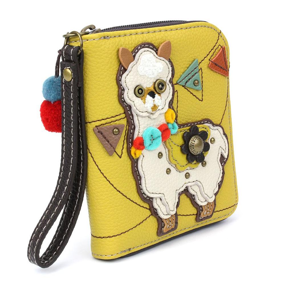 Chala Zip Around Wallet - Llama