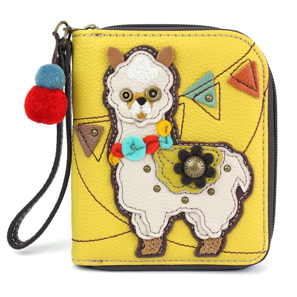 chala Zip Around Wallet - Llama