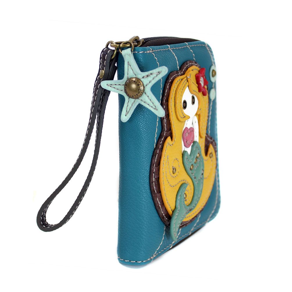 Chala Zip Around Wallet - Mermaid
