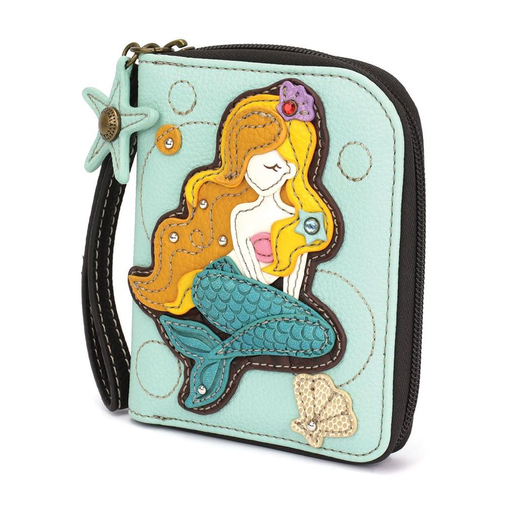 Chala Zip Around Wallet - Mermaid A