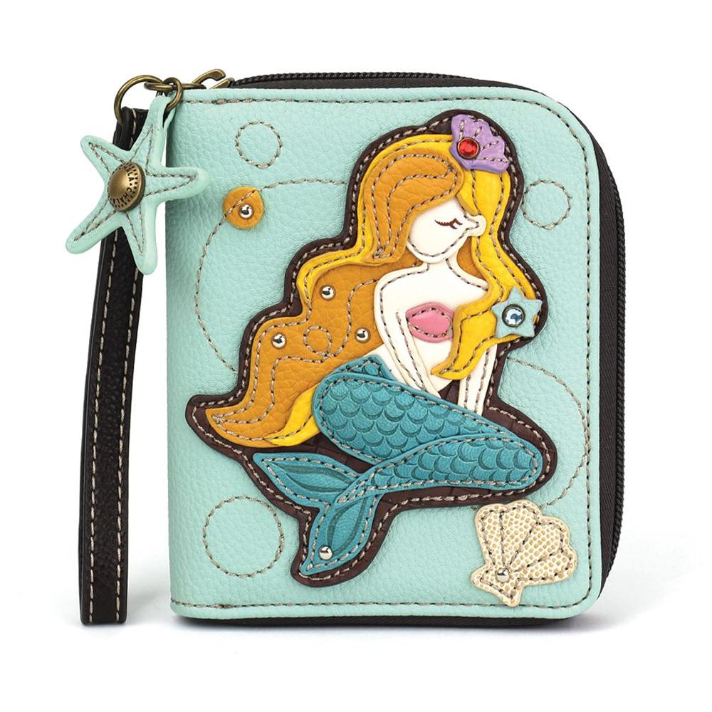chala Zip Around Wallet - Mermaid A
