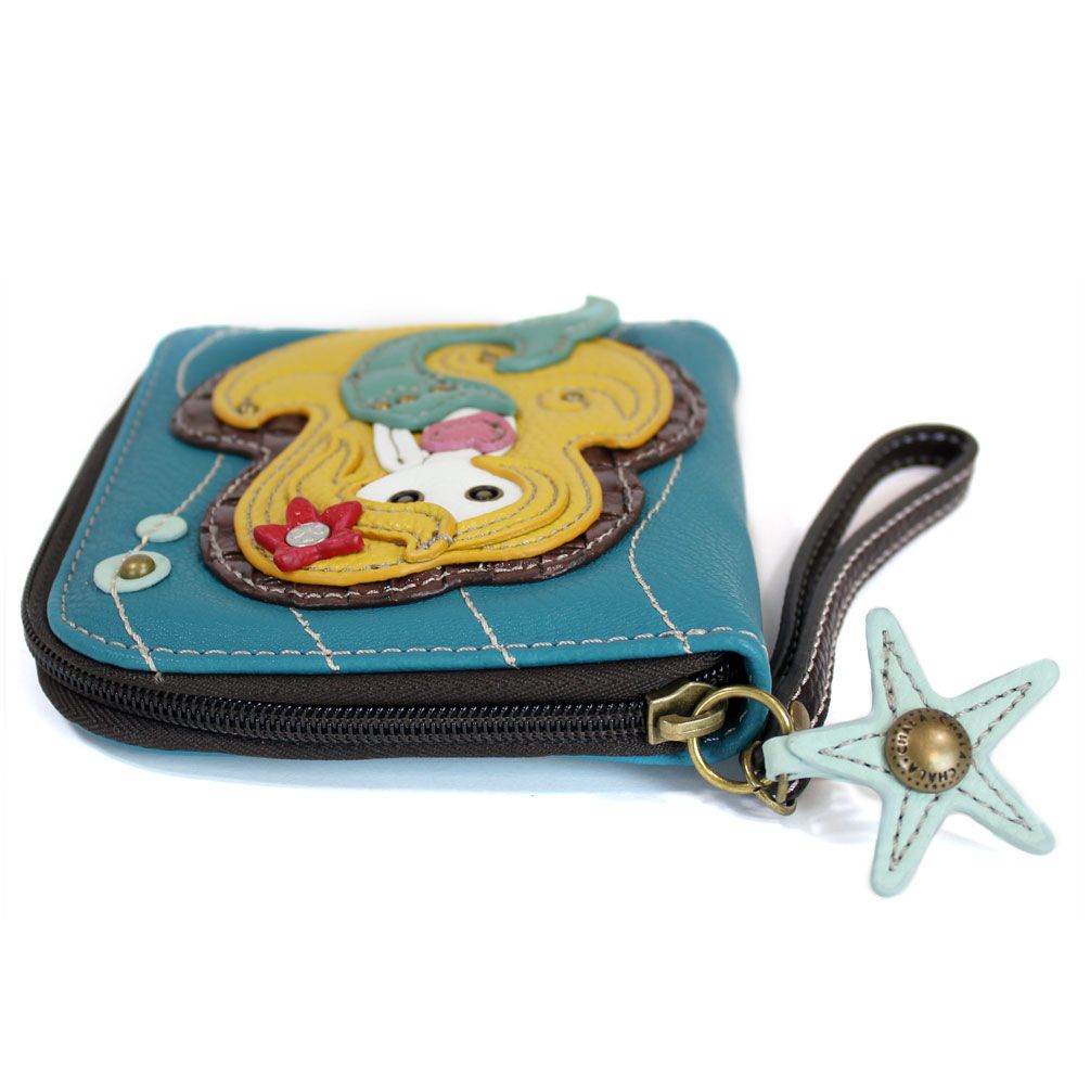 Chala Zip Around Wallet - Mermaid