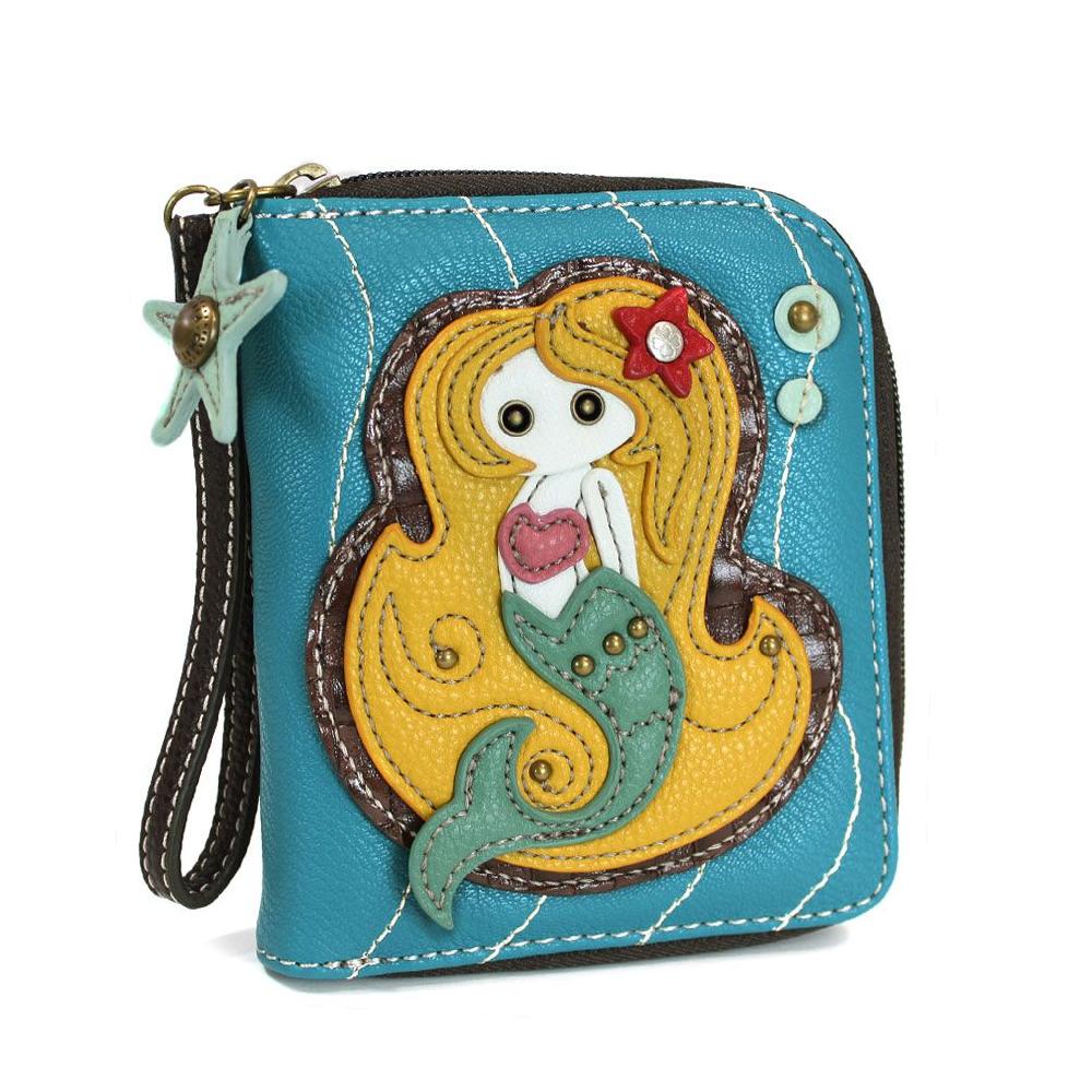 chala Zip Around Wallet - Mermaid