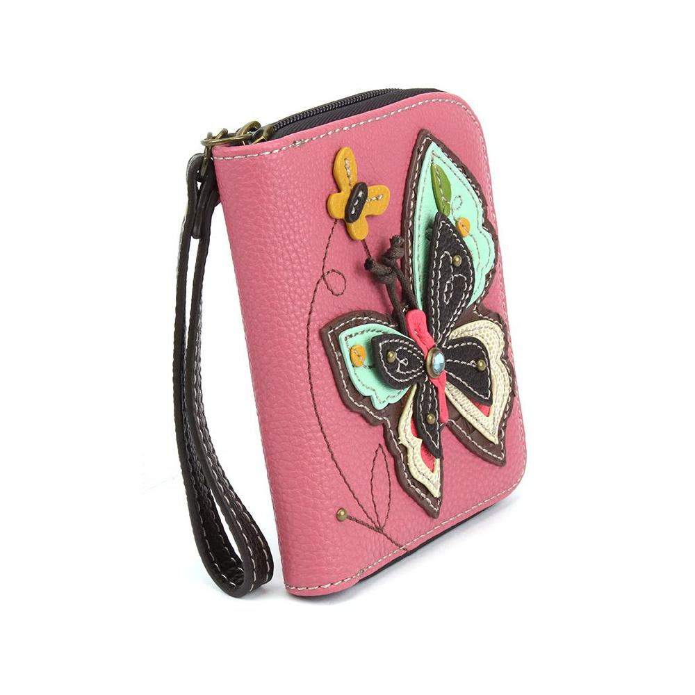 Chala Zip Around Wallet - New Butterfly
